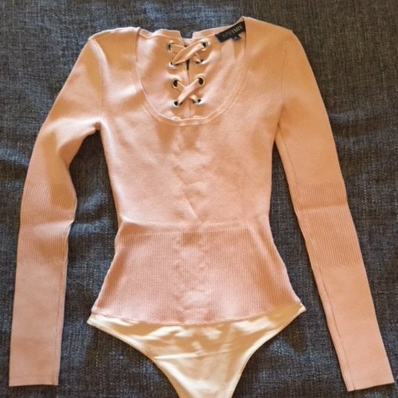 Women's Intermix Bodysuits - Picture 2 of 4